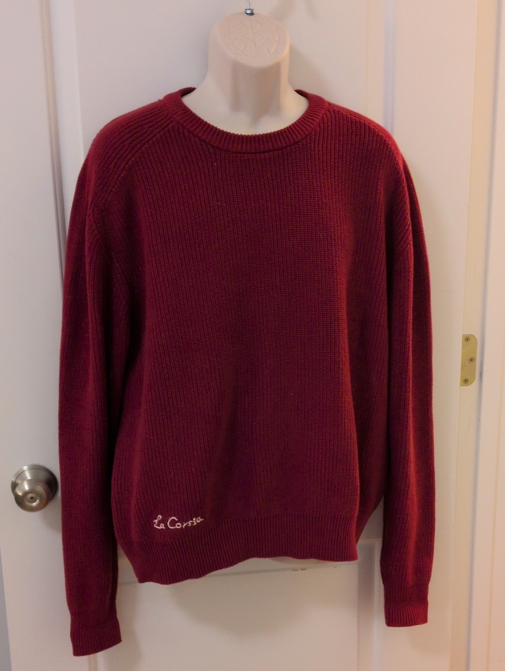 La Corsia Cotton Fisherman Sweater